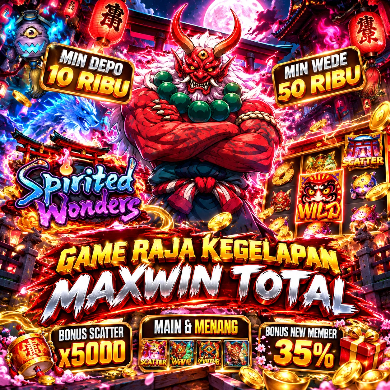 WANI99 # Kombinasi Pola | Setelan Auto Spin Starlight Princess Terakurat